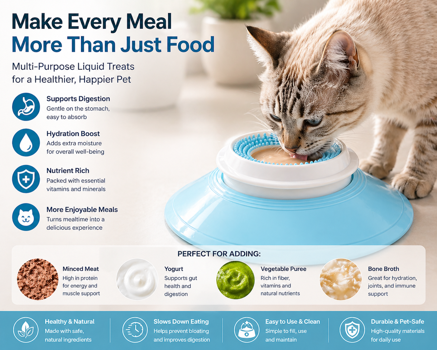 LickyPaws Pet Slow Feeder
